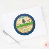 Vermonter Seal, Zegel van Vermont Sticker (Envelop)