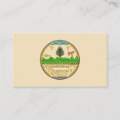 Vermonter Seal, Zegel van Vermont Visitekaartje (Voorkant)
