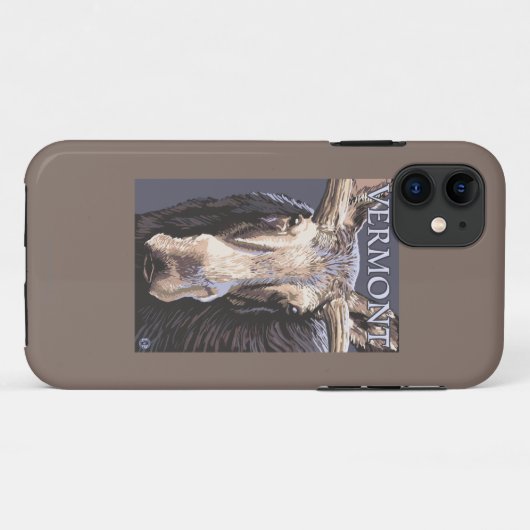 VermontMoose Up Close Case-Mate iPhone Case (Achterkant (horizontaal))