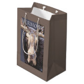 VermontMoose Up Close Medium Cadeauzakje (Achterkant Gekanteld)