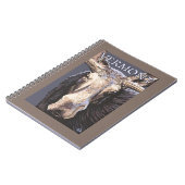 VermontMoose Up Close Notitieboek (Linkerzijde)