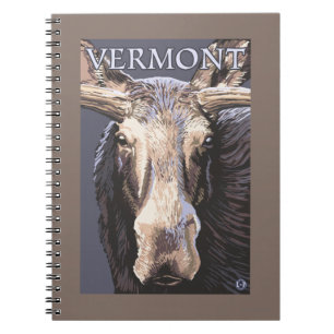 VermontMoose van dichtbij Notitieboek