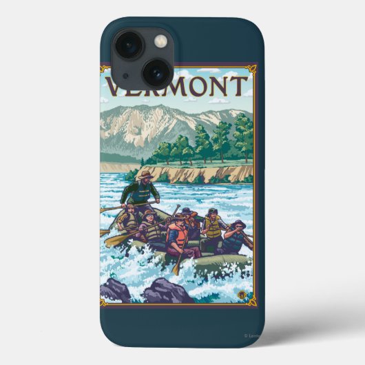 VermontRiver Rafting Scene Case-Mate iPhone Case (Achterkant)