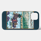 VermontRiver Rafting Scene Case-Mate iPhone Case (Achterkant (horizontaal))
