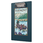 VermontRiver Rafting Scene Klembord (Links)