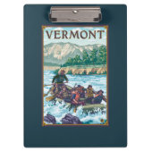 VermontRiver Rafting Scene Klembord (Voorkant)