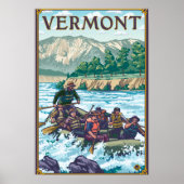 VermontRiver Rafting Scene Poster (Voorkant)