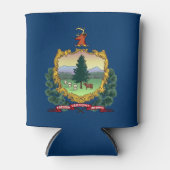 Vermontse staatsvlag blikjeskoeler (Voorkant)