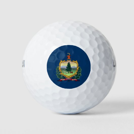 Vermontse staatsvlag golfballen (Voorkant)