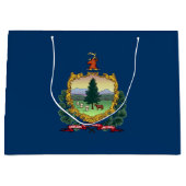 Vermontse staatsvlag groot cadeauzakje (Voorkant)