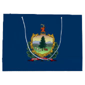 Vermontse staatsvlag groot cadeauzakje (Achterkant)