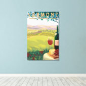 VermontWine Country Scene Canvas Afdruk (Insitu (Houten vloer))