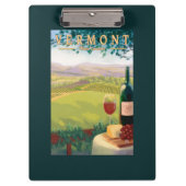 VermontWine Country Scene Klembord (Voorkant)