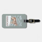 VermontWolf Scene Bagagelabel (Voorkant horizontaal)