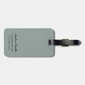 VermontWolf Scene Bagagelabel (Achterkant horizontaal)