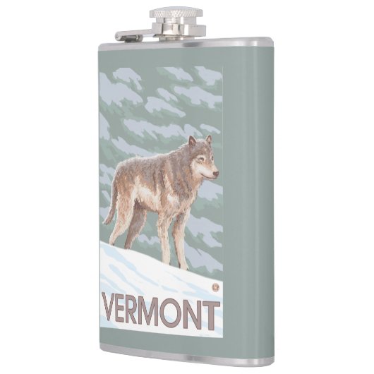 VermontWolf Scene Heupfles (Links)