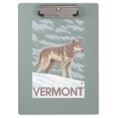 VermontWolf Scene Klembord (Voorkant)