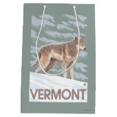 VermontWolf Scene Medium Cadeauzakje (Achterkant)