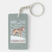 VermontWolf Scene Sleutelhanger (achterkant)