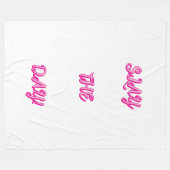 Vermoord de dag fleece deken (Voorkant (Horizontaal))