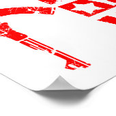 Vermoord je WOD - AK47 "Elite Fitness"-Poster Poster (Hoek)