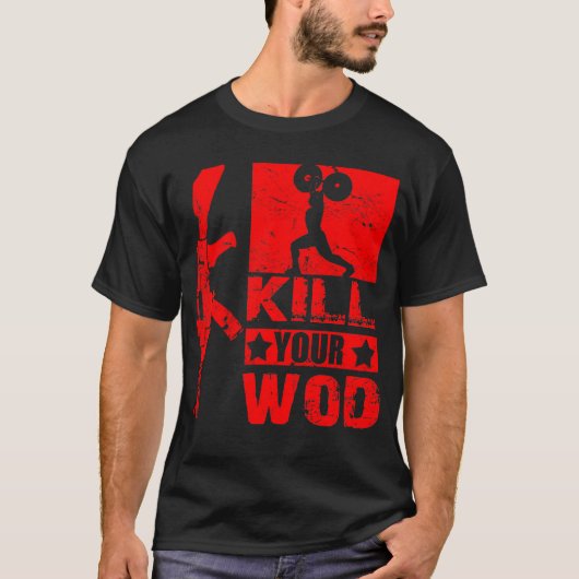 Vermoord je WOD - Mannen AK47 T-shirt (Voorkant)