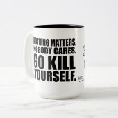 Vermoord jezelf: Foamy Mok (Voorkant links)