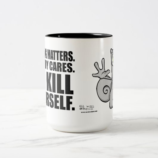 Vermoord jezelf: Foamy Mok (Center)