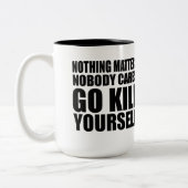 Vermoord jezelf: Foamy Mok (Links)