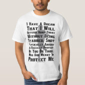 Vermoord me alsjeblieft niet t-shirt (Voorkant)