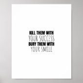 Vermoord ze met je succes. poster (Voorkant)