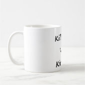 Vermoord ze met rust koffiemok (Links)