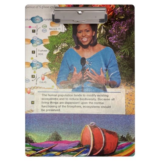 Vermorste Waarheden Een Collage Van Wetenschapsmaa Klembord (Voorkant)