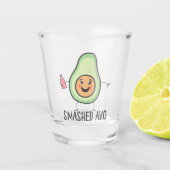Vermorzeld Avo Funny Drink Kawaii Avocado Shot Glas (Voorkant)