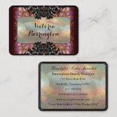 Vermothe Petal 2,5-inch Pearl Professional Visitekaartje (Voorkant / Achterkant)