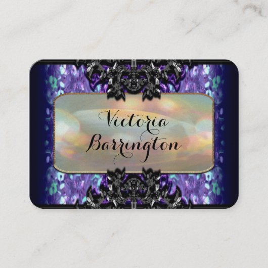 Vermothe Vine 2,5-inch Pearl Professional Visitekaartje (Voorkant)