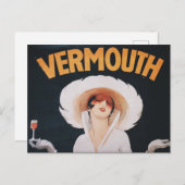 Vermouth Advertisement Martini Adverteren Briefkaart (Voorkant / Achterkant)