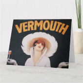  Vermouth Advertisement Martini Adverteren Kaart (Voorkant)