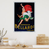 Vermouth Bellardi Torino Poster (Keuken)