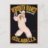 Vermouth Bianco, hoogwaardig Isolabella Briefkaart (Voorkant)