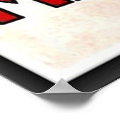 Vermouth Bianco-poster Poster (Hoek)