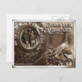 Vernaculair briefkaart (Voorkant / Achterkant)