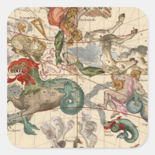 Vernal Equinox Vierkante Sticker