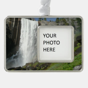 Vernal Falls I in Yosemite National Park Verzilverd Omlijst Ornament
