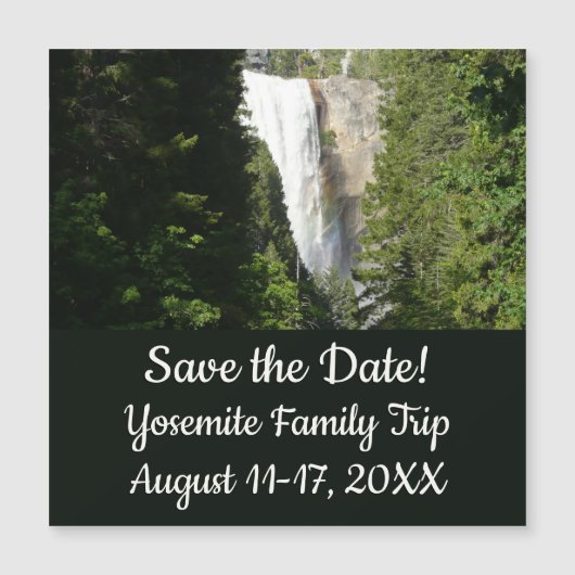 Vernal Falls II in Yosemite National Park (Voorkant)