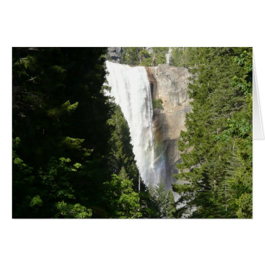 Vernal Falls II in Yosemite National Park (Voorkant Horizontaal)