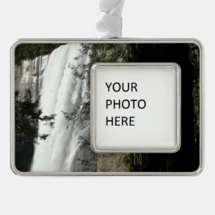 Vernal Falls III in Yosemite National Park Verzilverd Omlijst Ornament