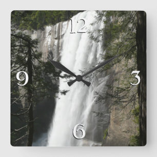 Vernal Falls III in Yosemite National Park Vierkante Klok