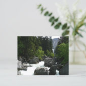 Vernal Falls in de verte bij Yosemite Briefkaart (Staand voorkant)