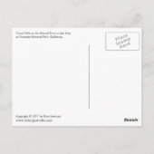 Vernal Falls Overlook Briefkaart (Achterkant)